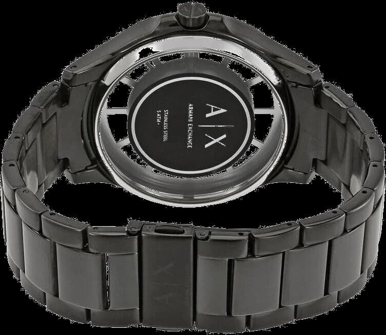 Armani Exchange AX2189 Black Stainless Steel Men's Watch vue 5