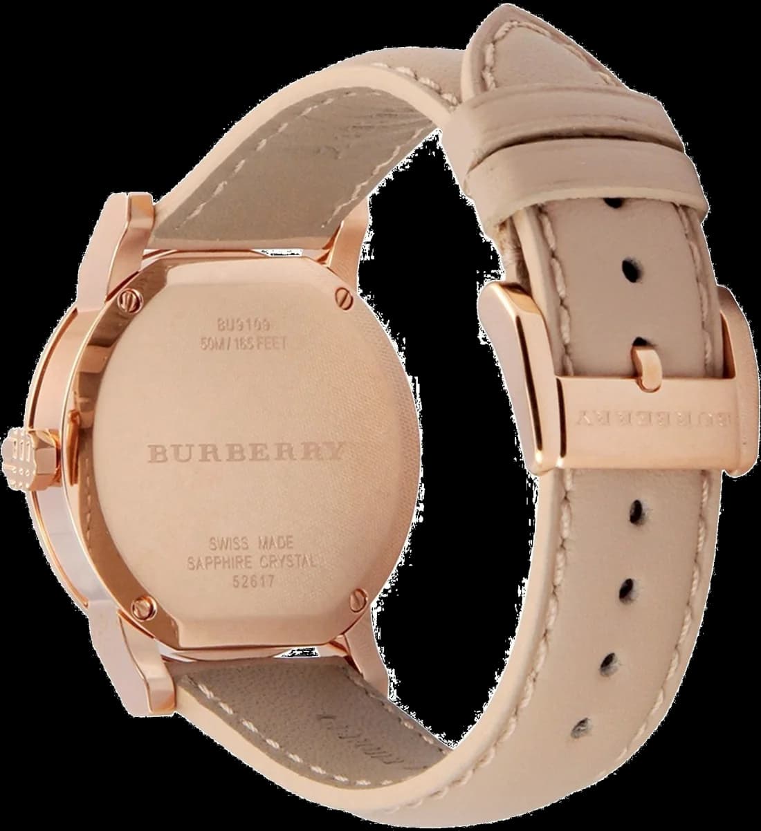 Maillons et fermoir du bracelet cuir, Burberry BU9109