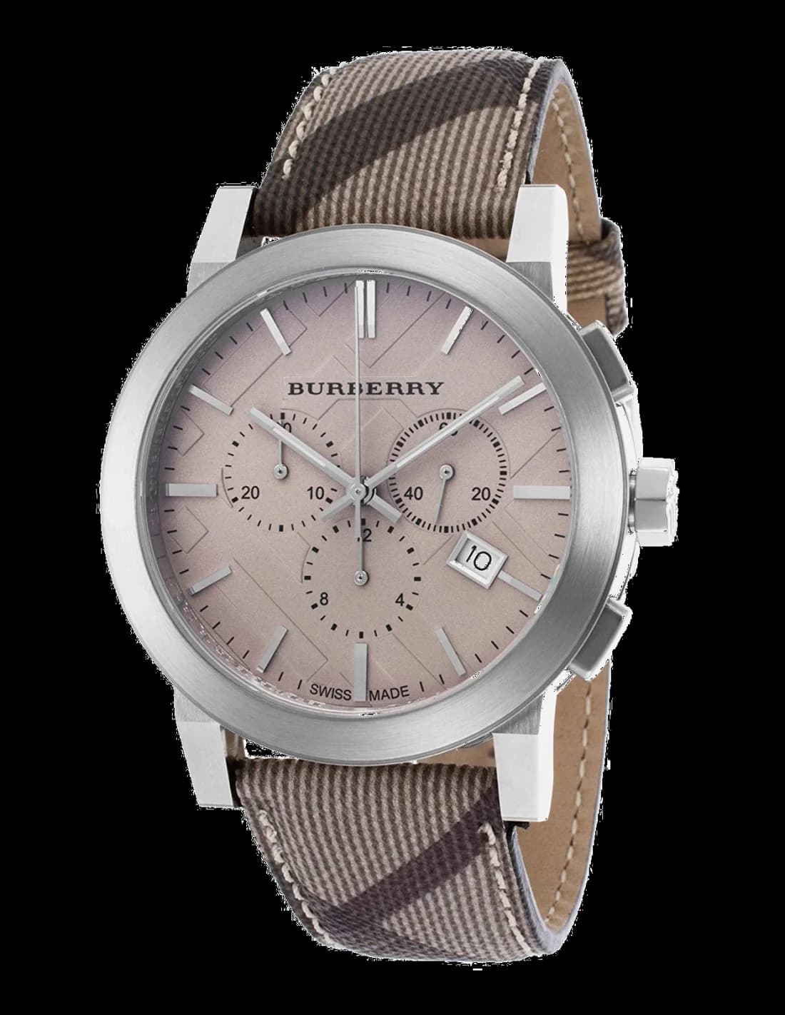 Montre Burberry BU9361 Marron avec Bracelet en Cuir vue 2
