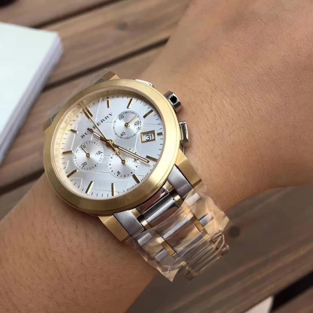Maillons et fermoir du bracelet acier, Burberry BU9751