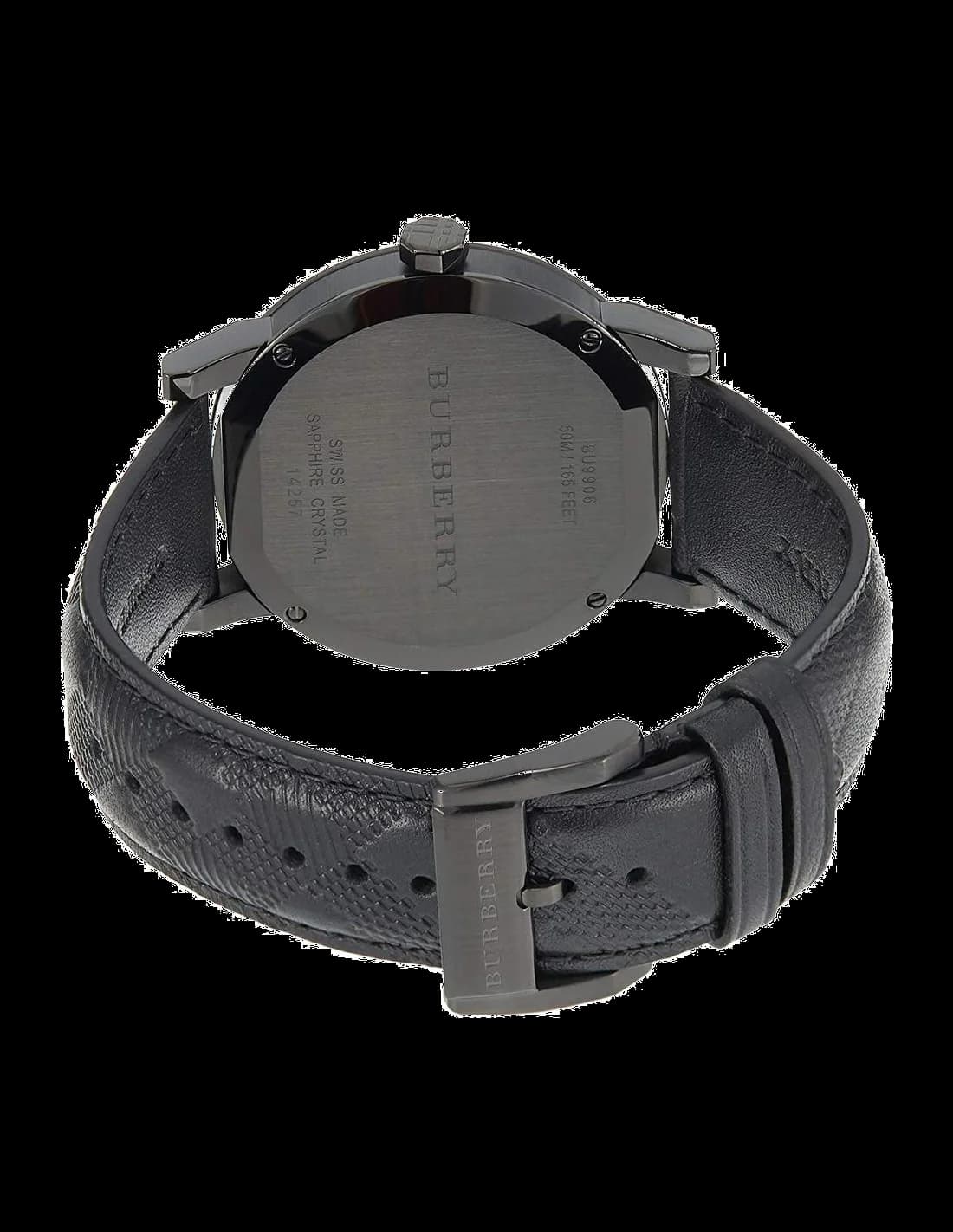 Burberry BU9906 côté fond de boîtier noir