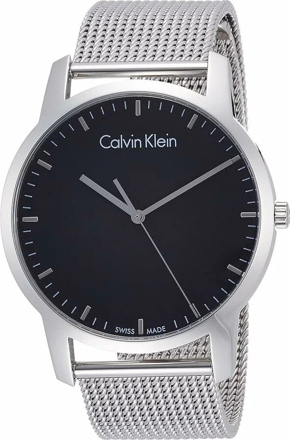 Calvin Klein K2G2G121 vue de côté, bracelet acier