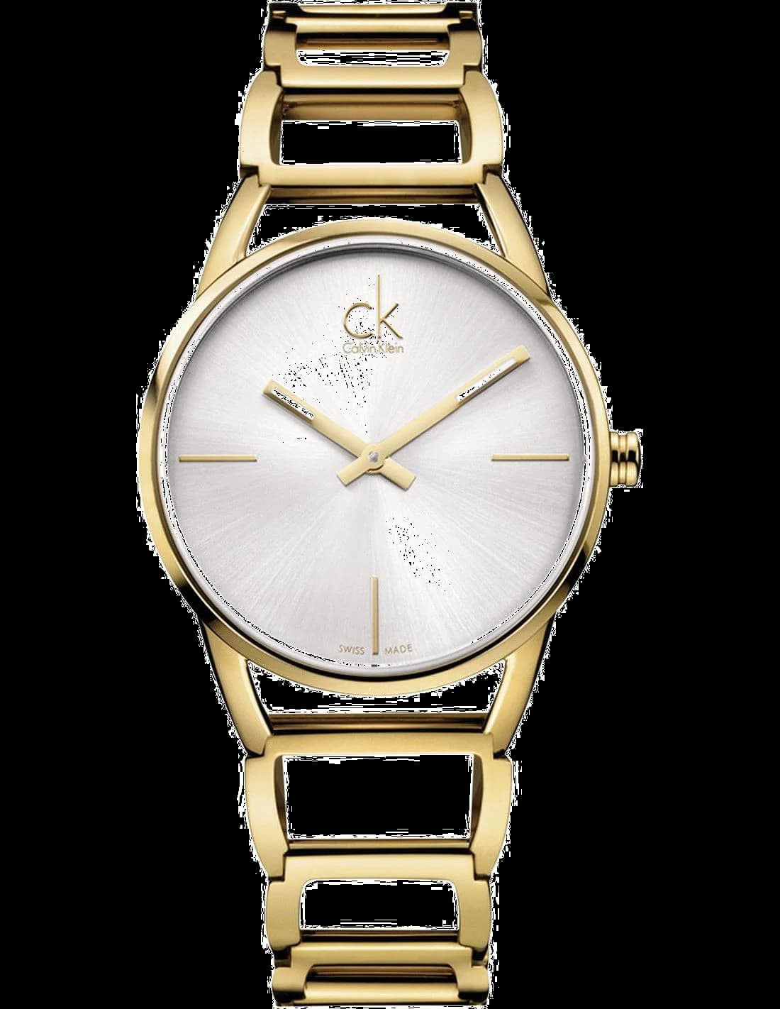 Calvin Klein K3G23526 Gold Open-Link Bracelet Watch vue 2