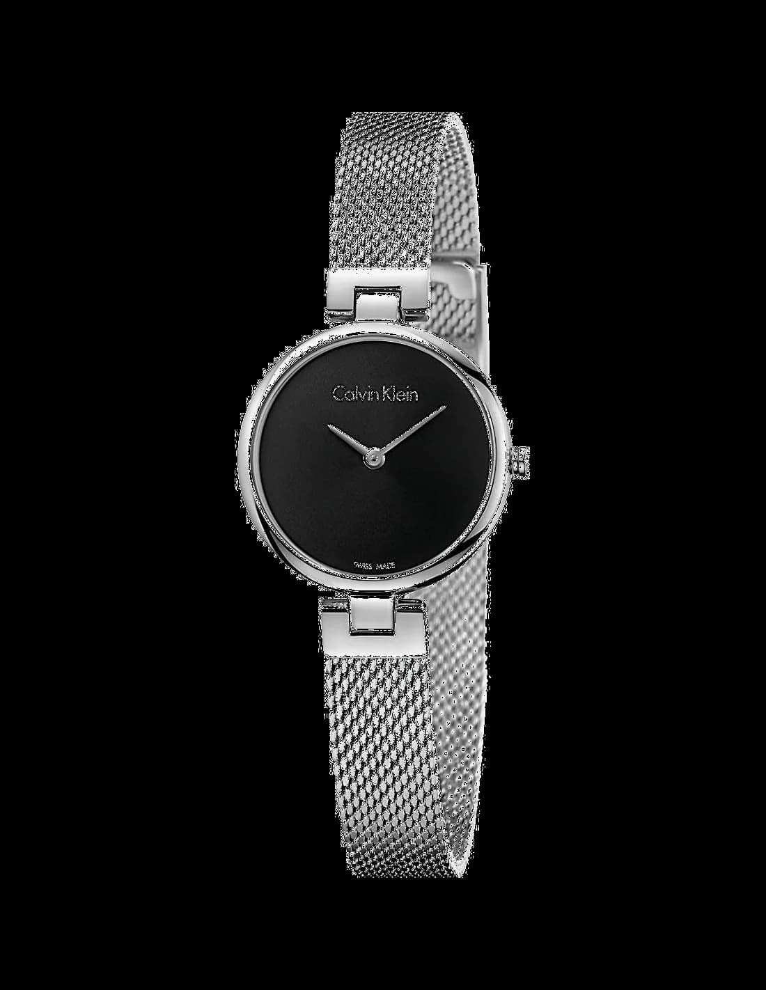 Calvin Klein K8G23121 vue de côté, bracelet acier
