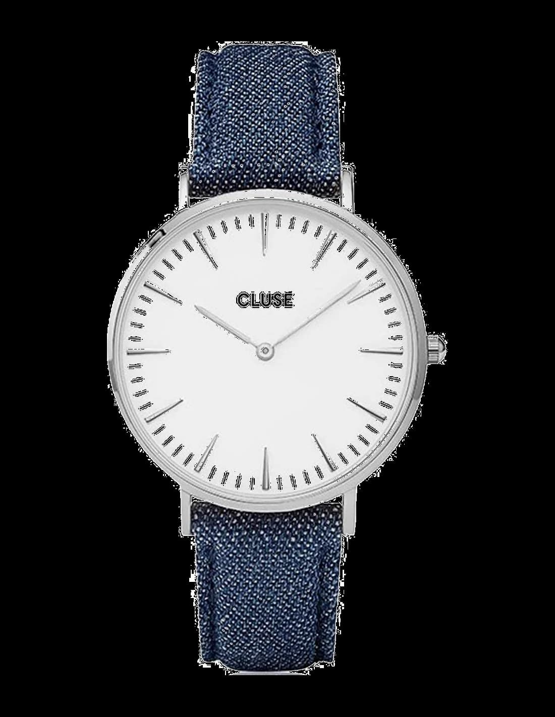 Cluse CL18229 vue de côté, bracelet cuir