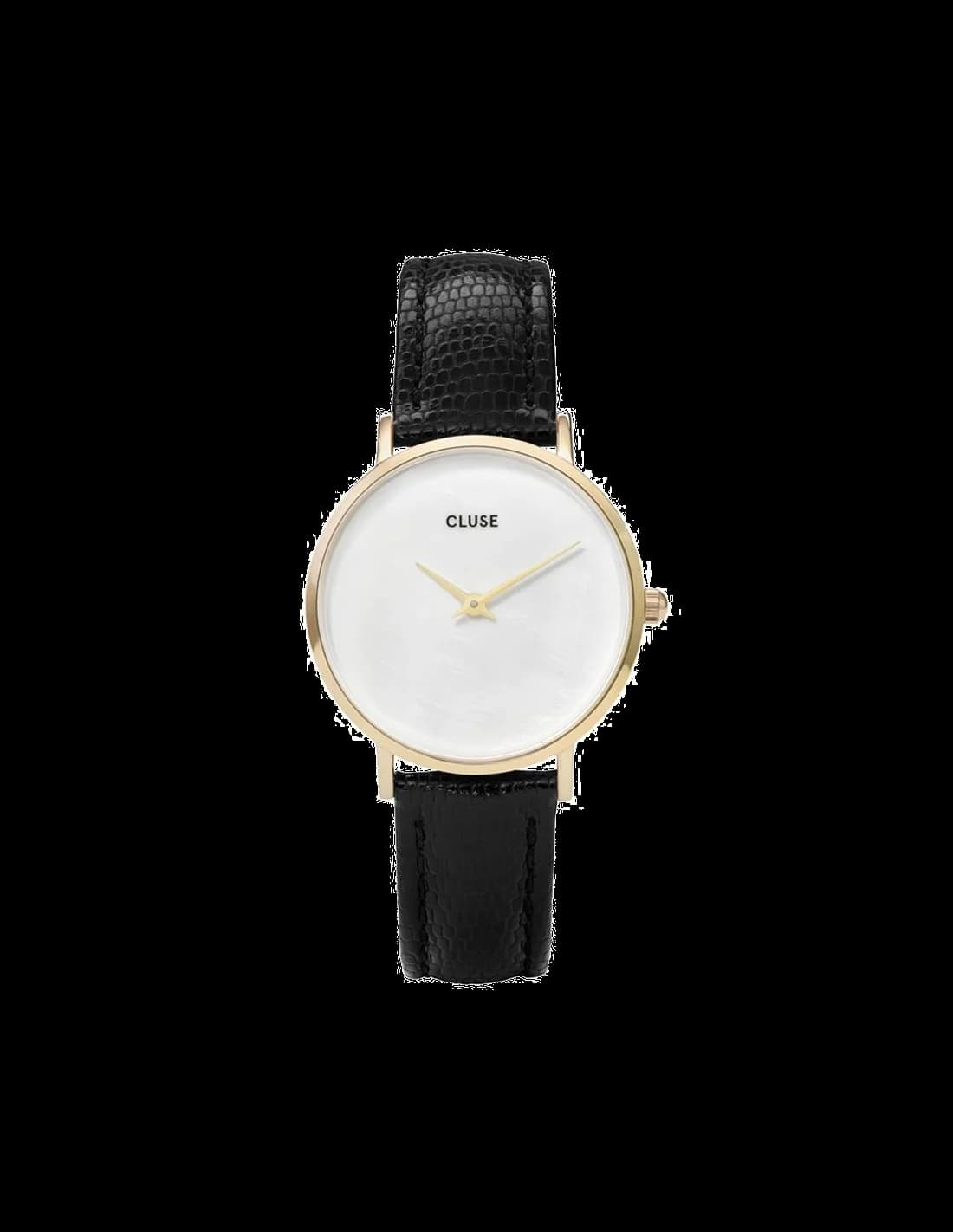 Montre Femme Cluse Minuit CL30048 Noir cadran nacre vue 2