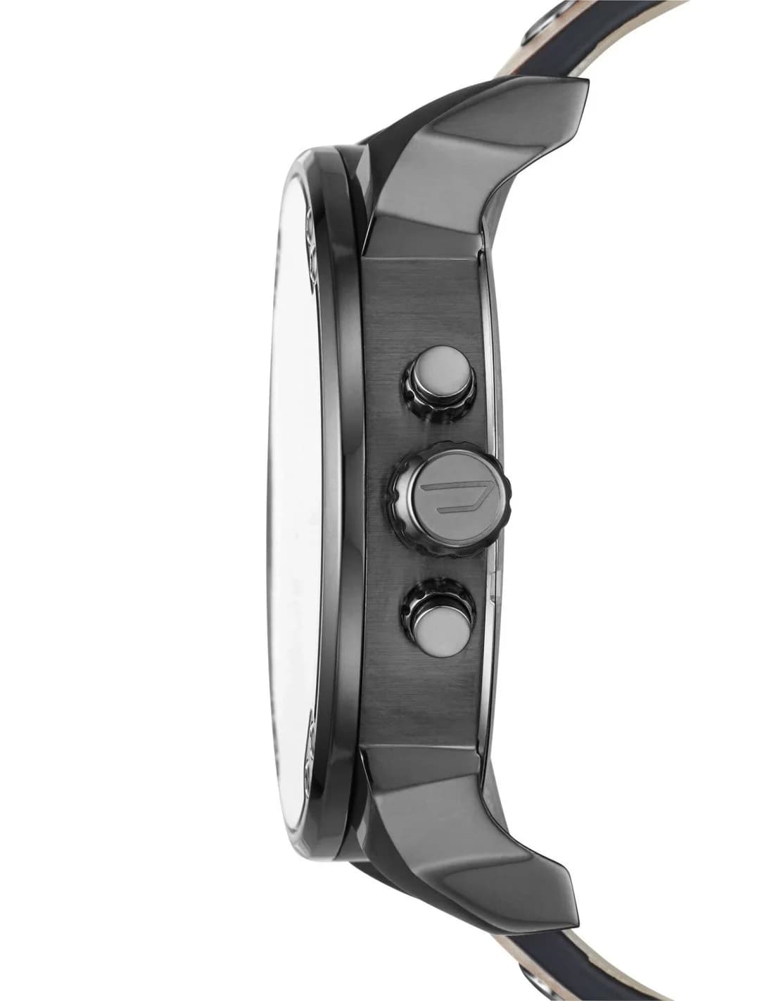 Diesel Mr Daddy DZ7394 Black Multi-Function XXL Dial Men's Watch vue 3