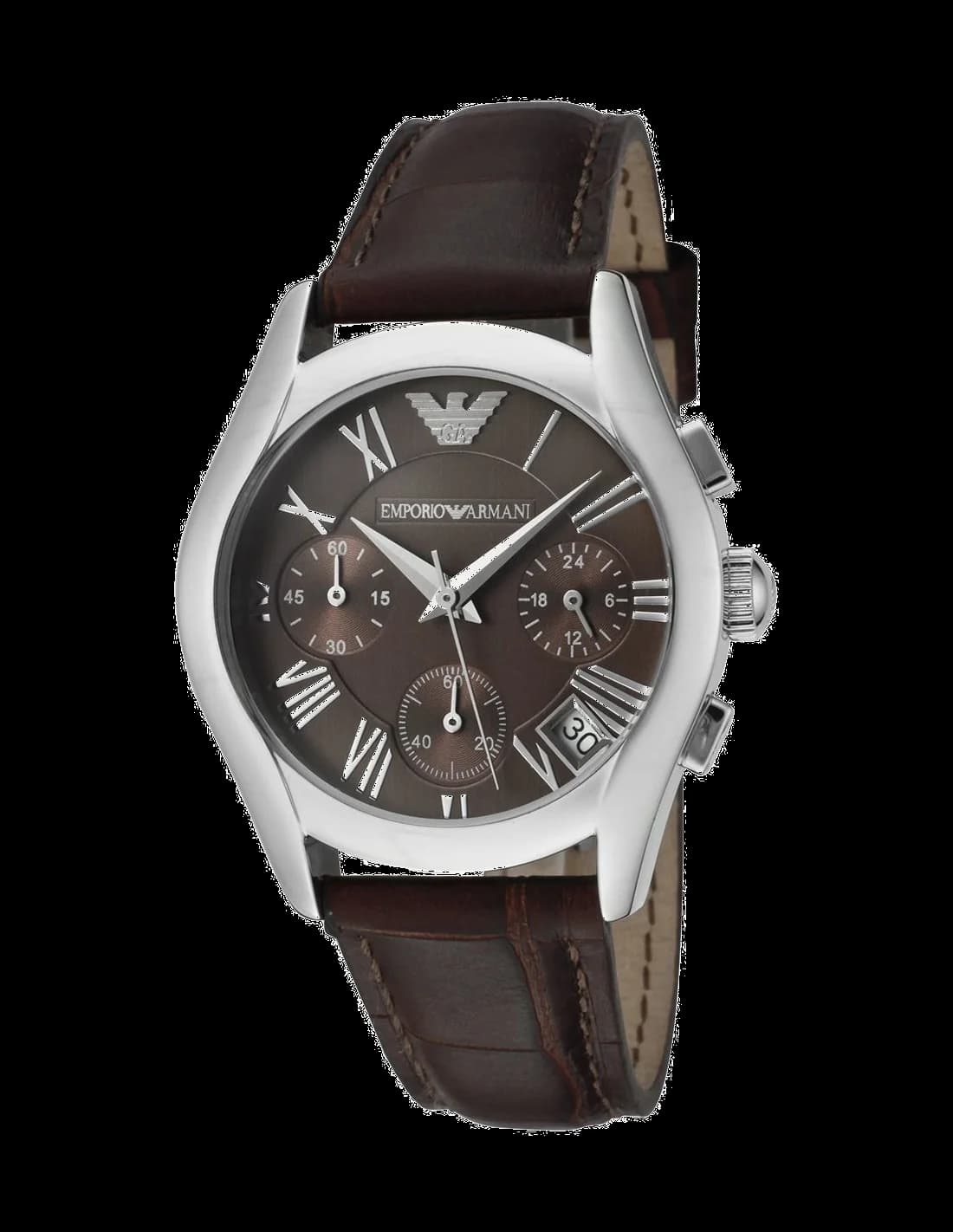 Montre Femme Emporio Armani AR0672 en Acier Inoxydable et Cadran Noir vue 2