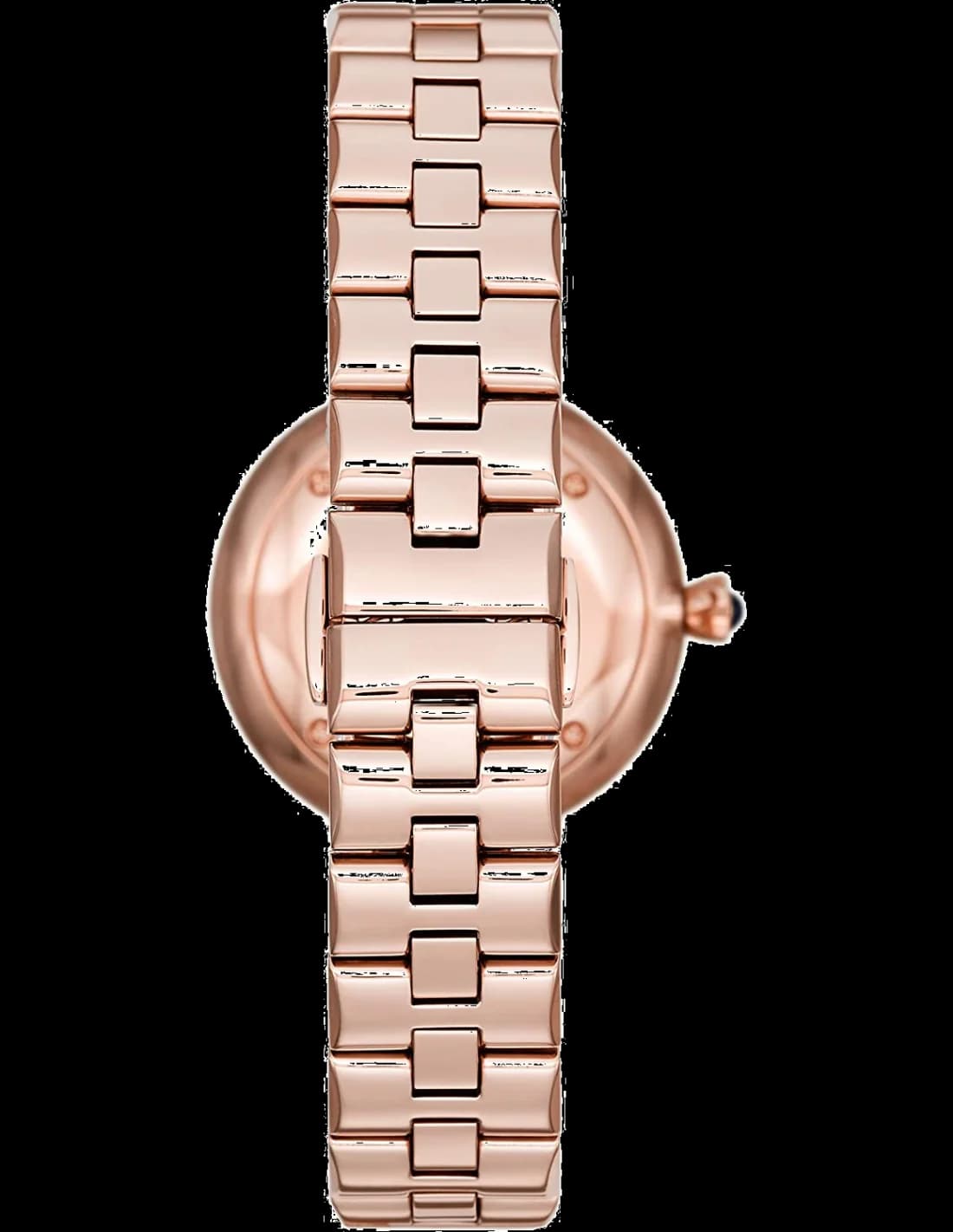 Montre Femme Emporio Armani Arianna AR11220 avec cadran en nacre et bracelet cuir vue 4