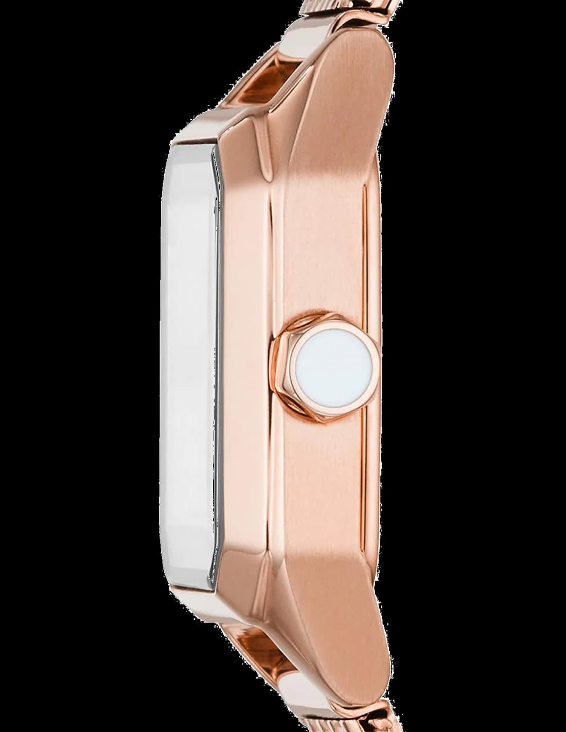 Montre Emporio Armani AR11347 Gioia à Boîtier Rectangulaire et maille milanaise vue 4