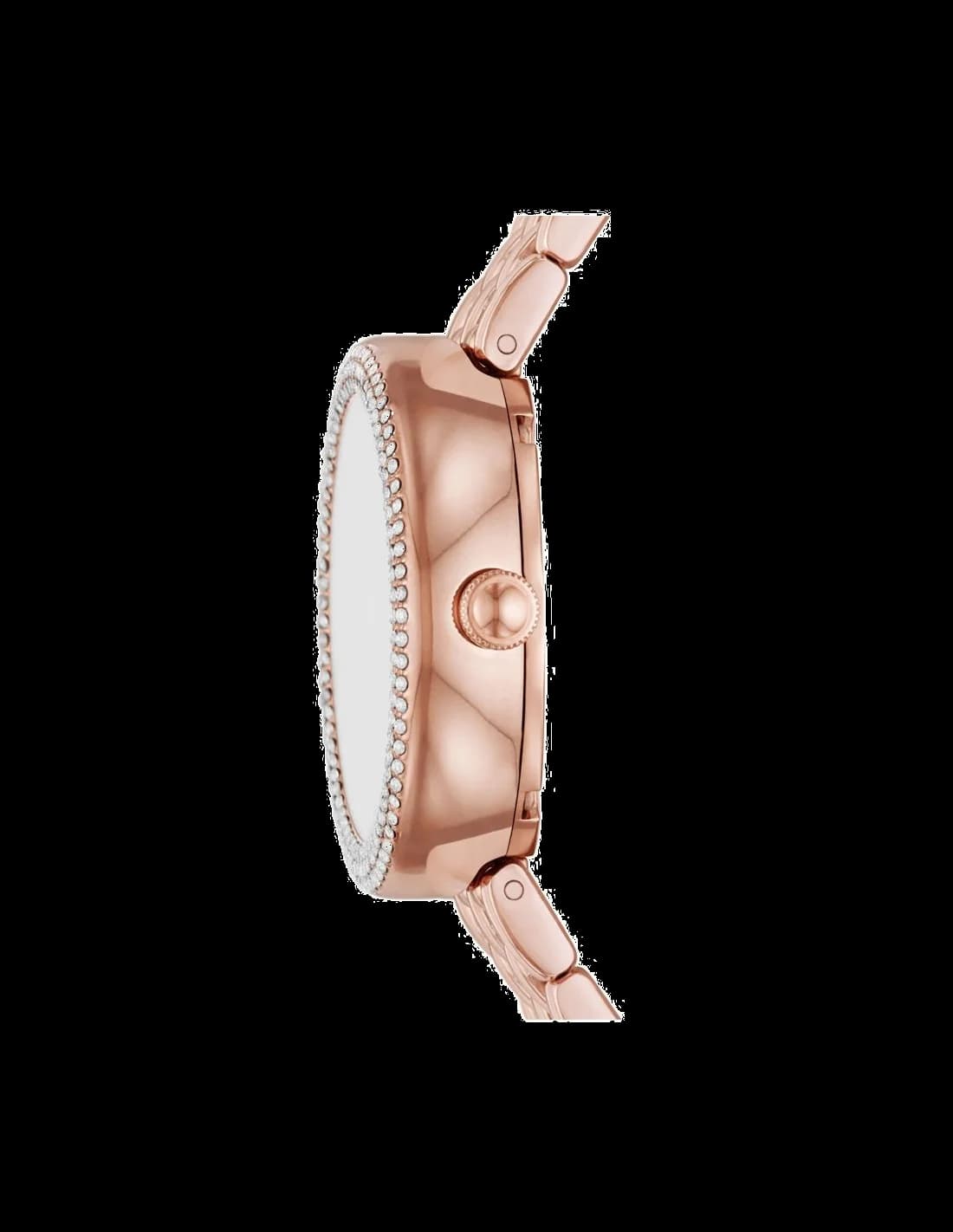 Gros plan sur le cadran nacre de la Emporio Armani AR11462