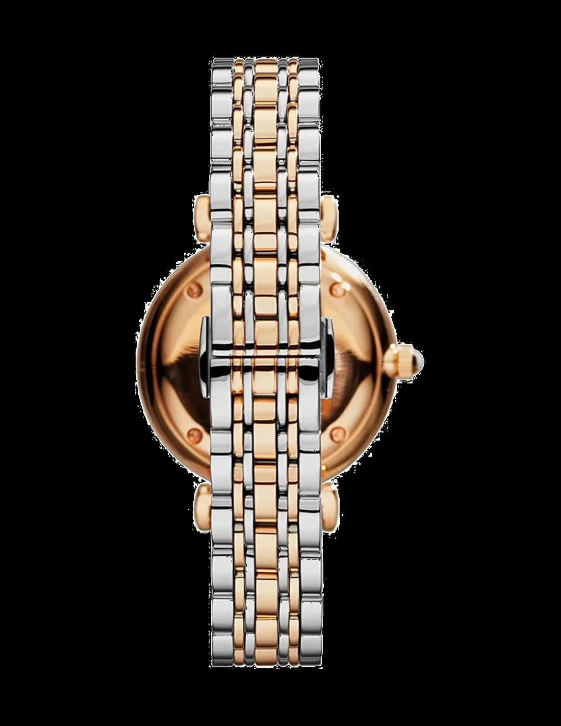 Emporio Armani AR1840 côté fond de boîtier or rose