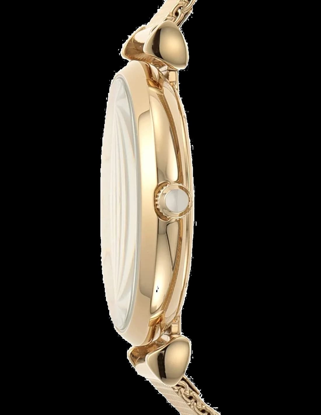 Montre Emporio Armani AR1957 femme détail cadran argent