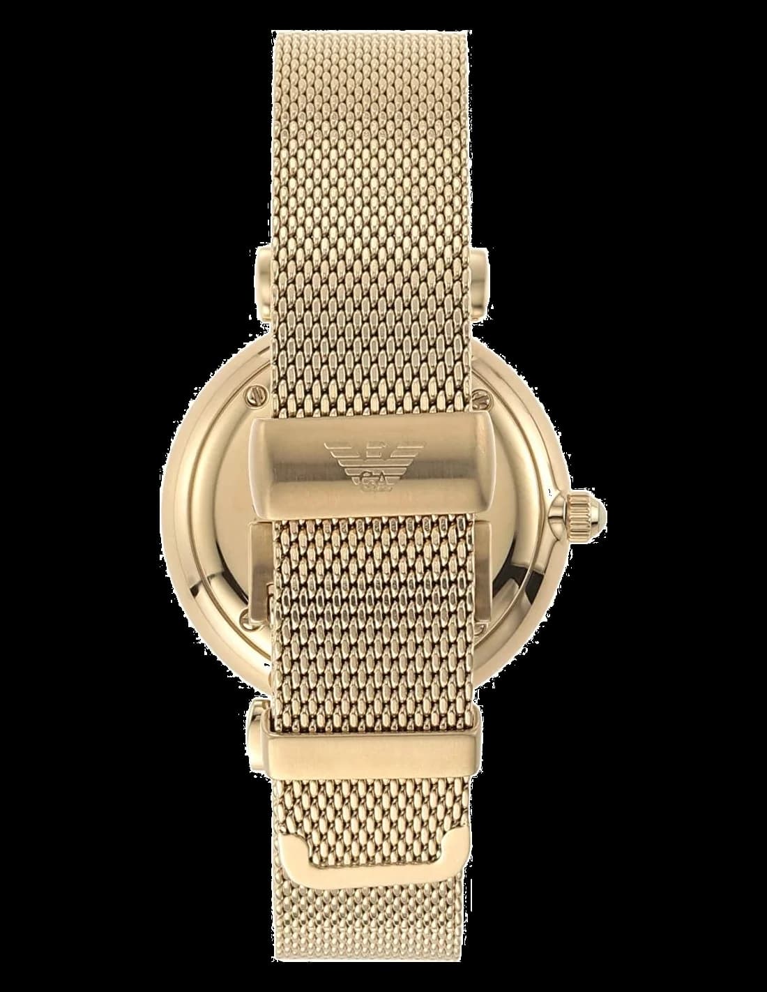 Montre Emporio Armani AR1957 femme verso boîtier or