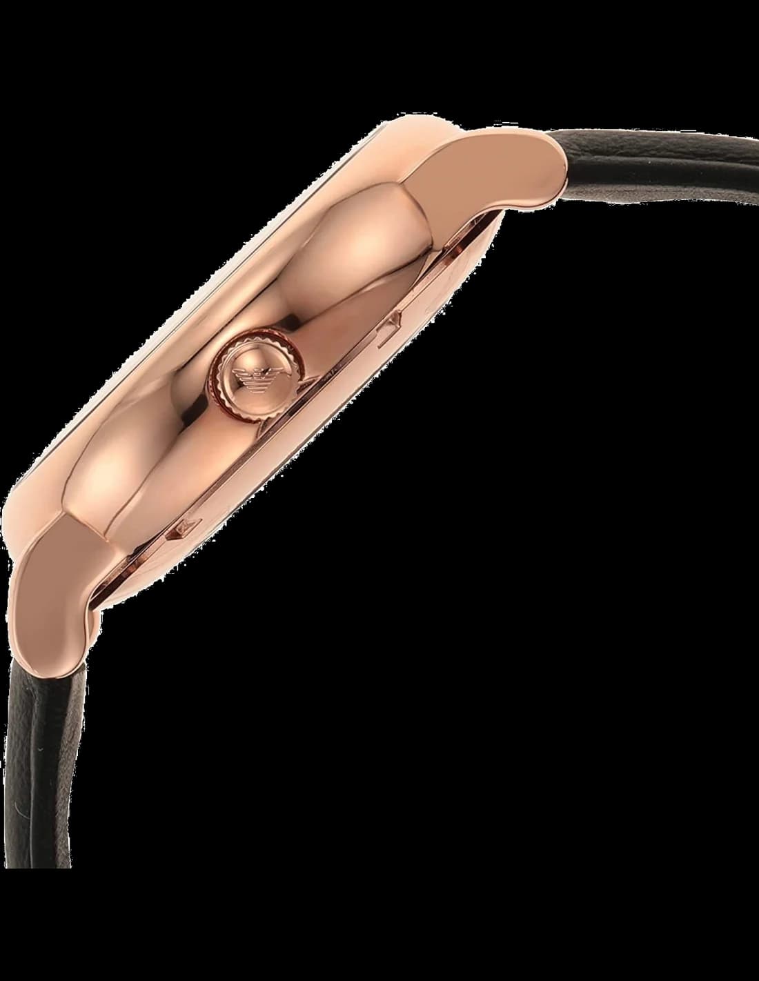 Gros plan sur le cadran argent de la Emporio Armani AR60031