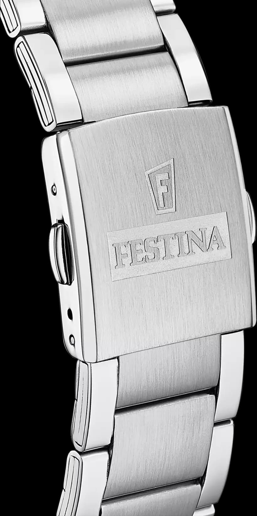 Festina F16826/A Silver Stainless Steel Timeless Men's Watch vue 3