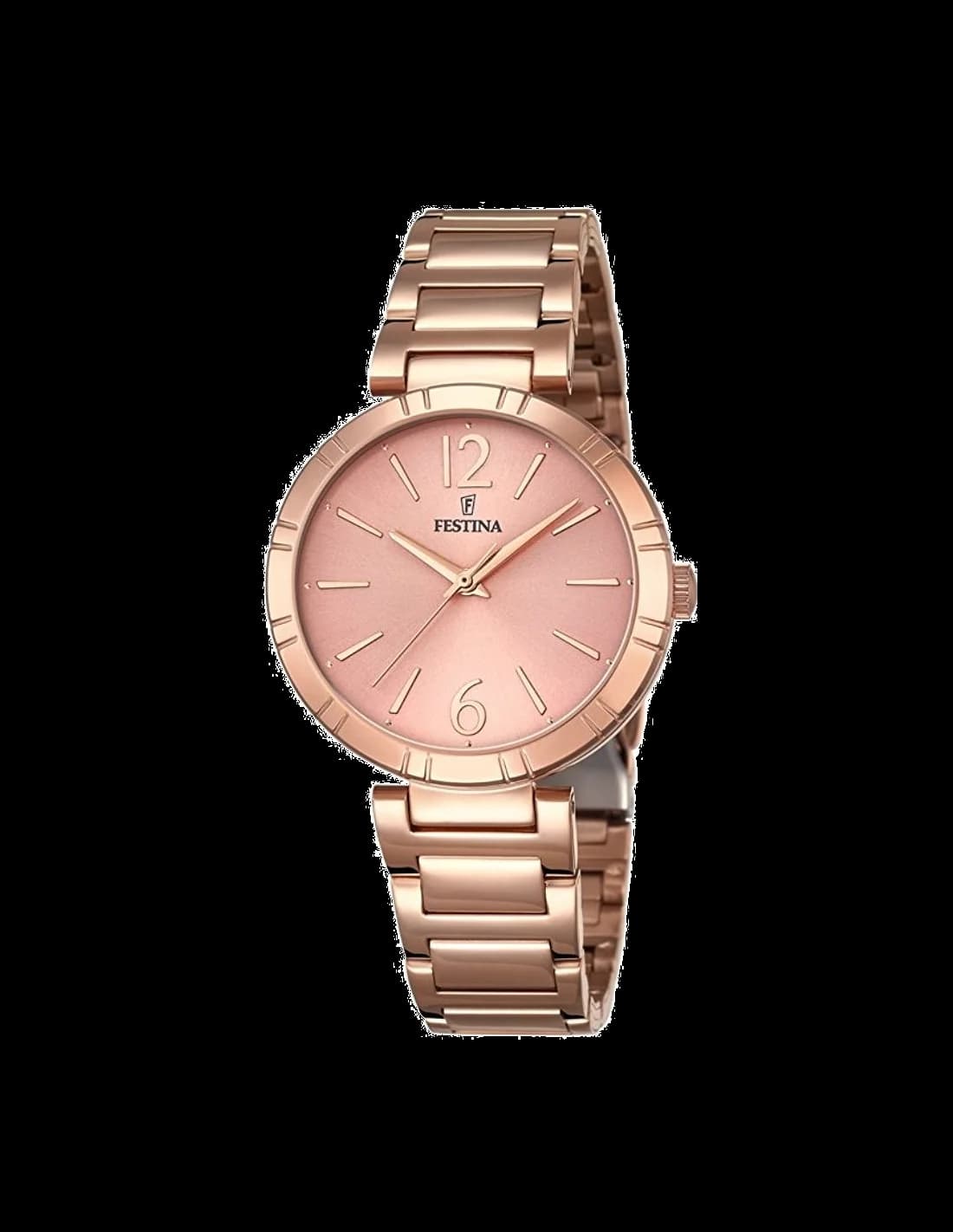 Montre Festina F16939/1 Finition Or Rose et Acier vue 2