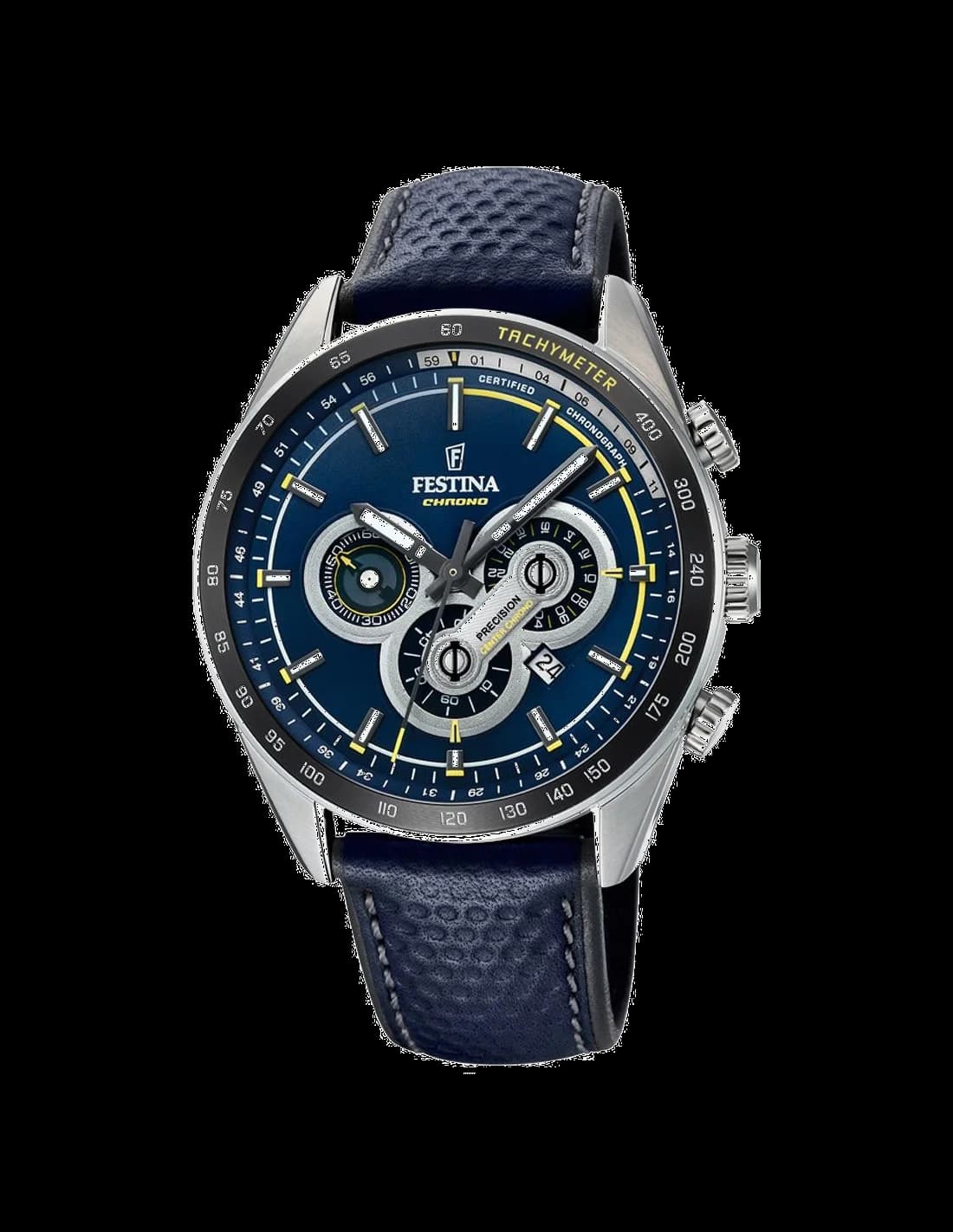Montre Festina F20202/2 Sport avec Cadran Bleu et Bracelet Acier vue 2