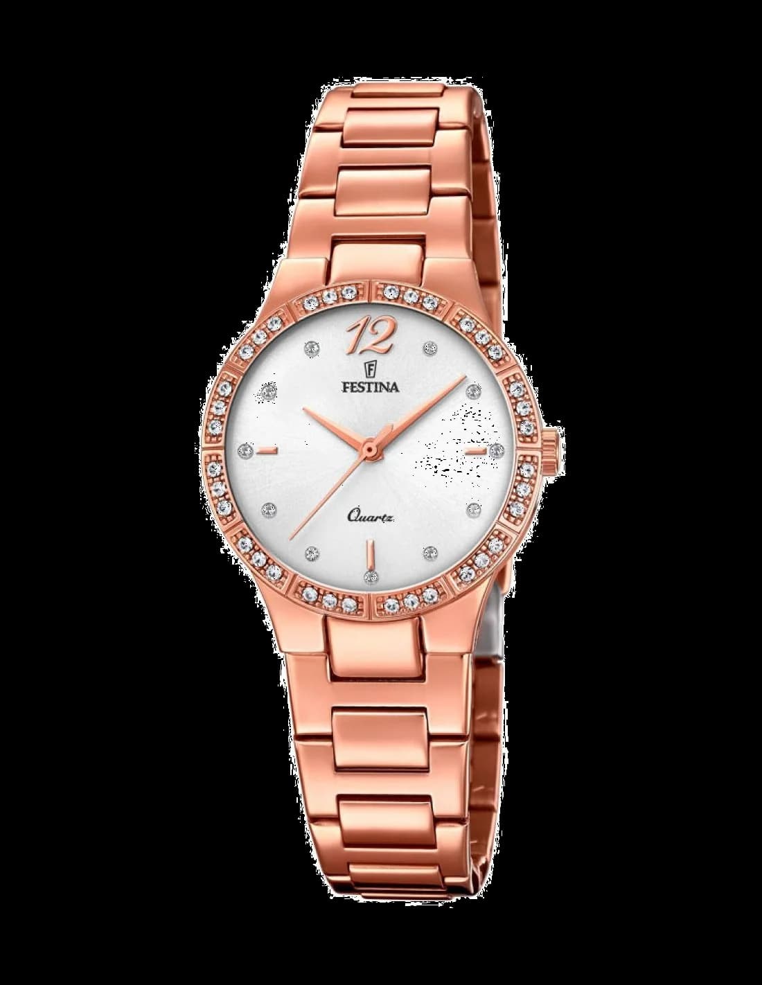 Festina F20242/1 Mademoiselle Steel and Crystal Women's Watch vue 2