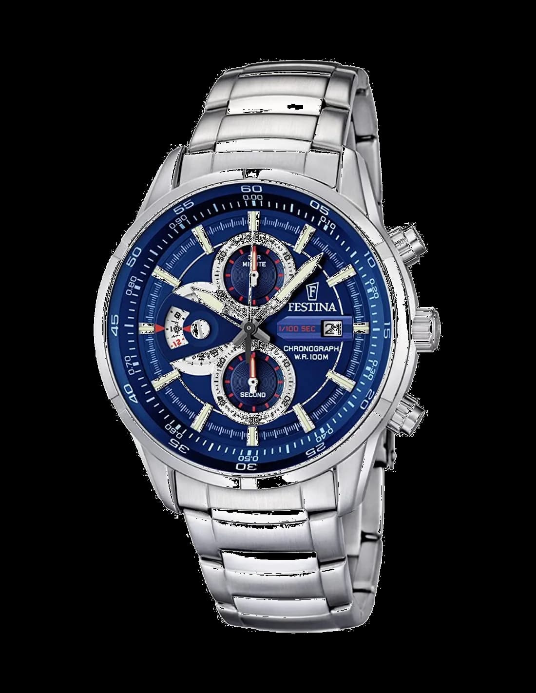 Montre Homme Festina F6823/2 Argentée en Acier Inoxydable vue 2