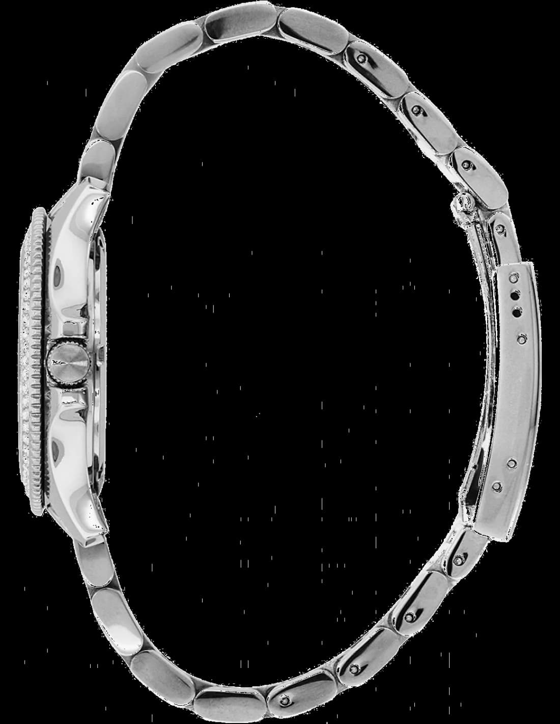 Gros plan sur le cadran gris de la Fossil AM4452