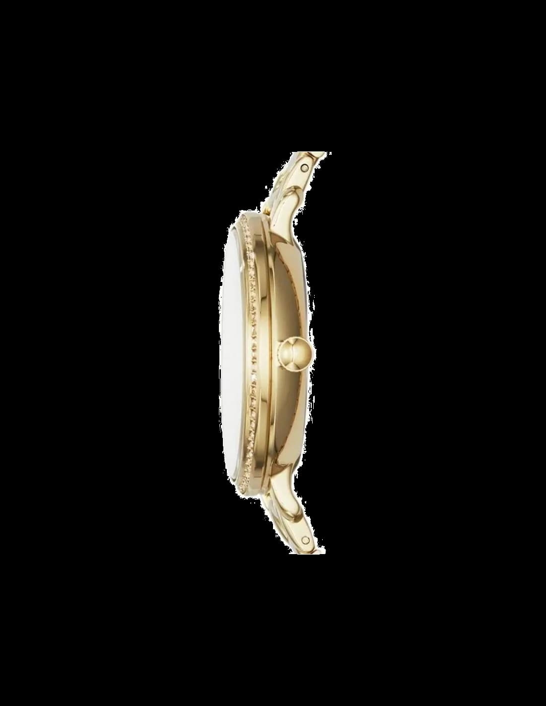 Fossil ES3756 Mother-of-Pearl Dial and Crystal Bezel Women's Watch vue 3