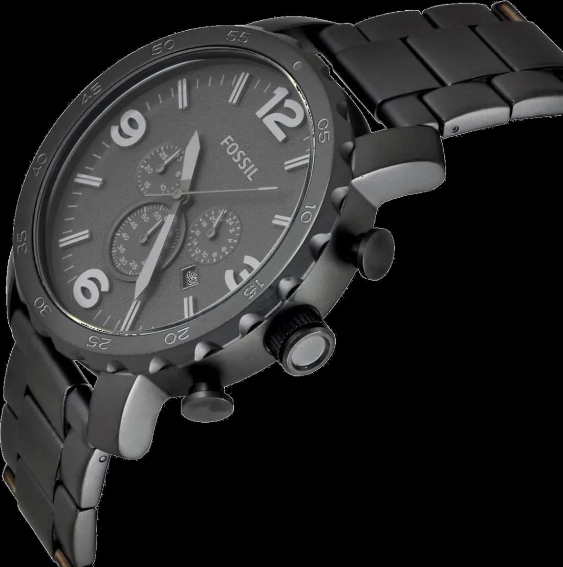 Fossil JR1401 côté fond de boîtier noir