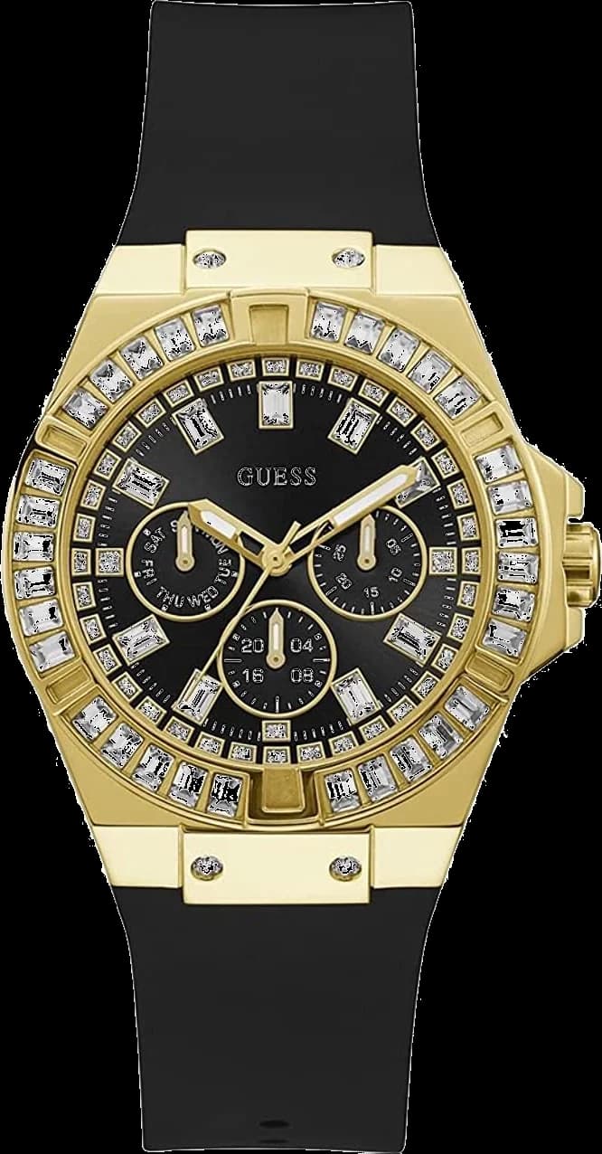 Guess GW0118L1 vue de côté, bracelet silicone