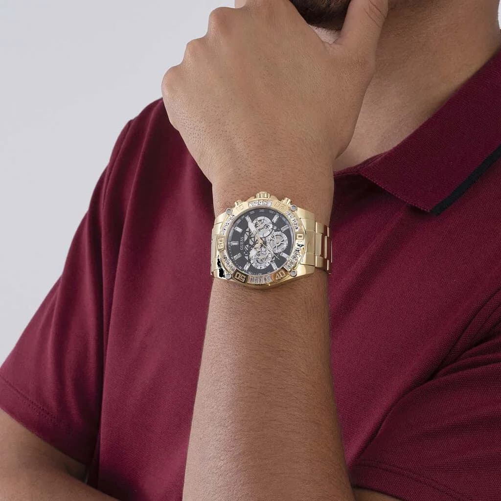 Maillons et fermoir du bracelet acier, Guess GW0390G2