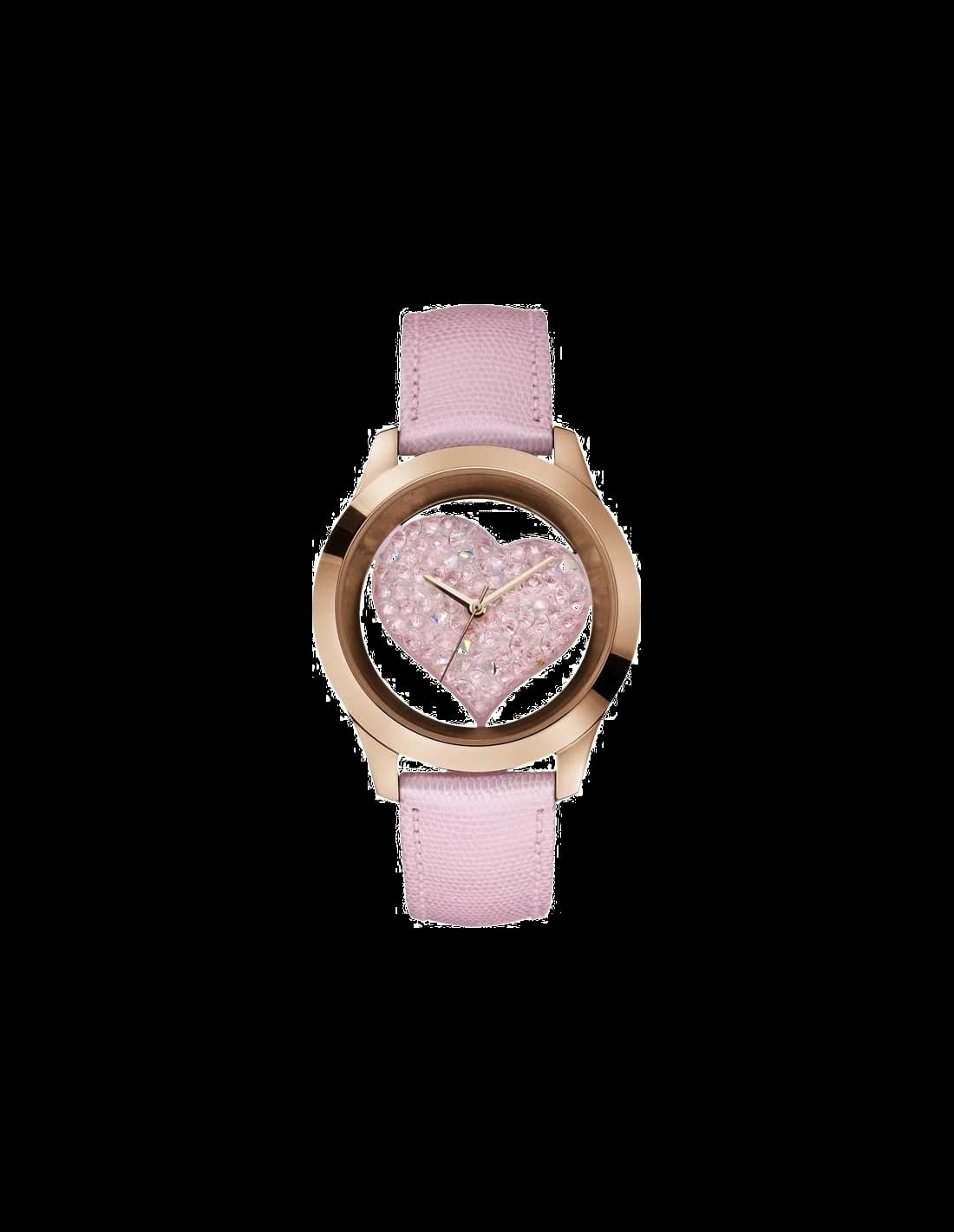 Montre Femme Guess Trend W0113L5 Cadran Coeur rose brillant vue 2