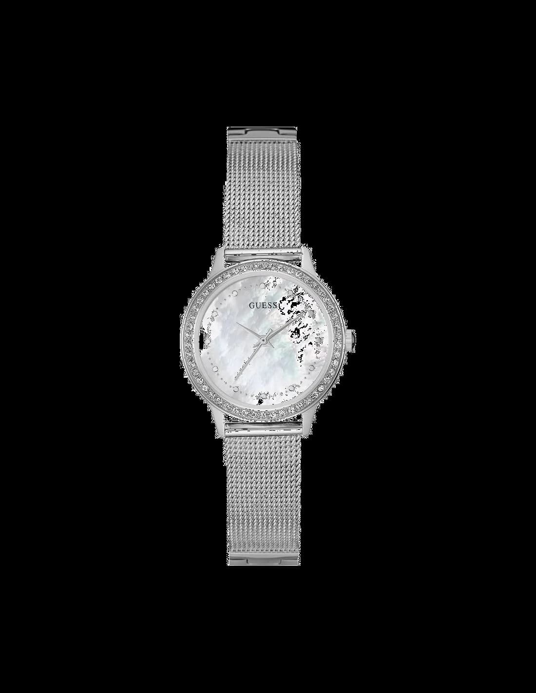 Montre Femme Guess Chelsea W0647L1 Acier Argenté Design Épuré vue 2