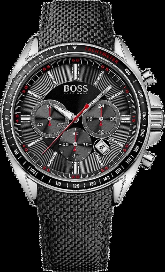 Hugo Boss 1513087 vue de côté, bracelet nylon