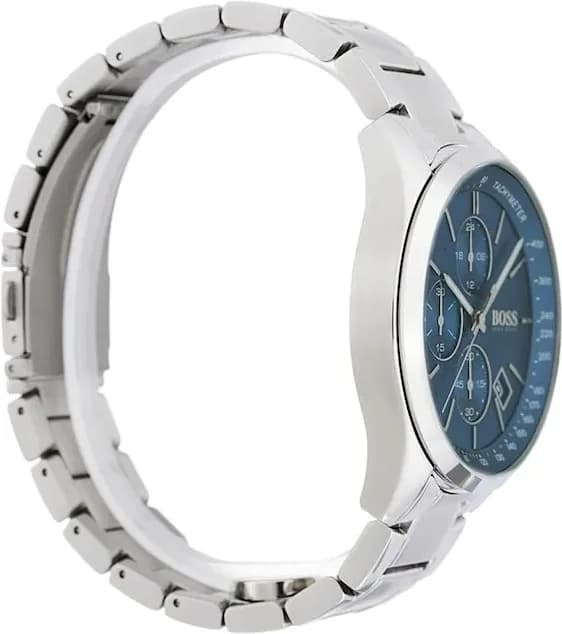 Hugo Boss 1513478 côté fond de boîtier argent