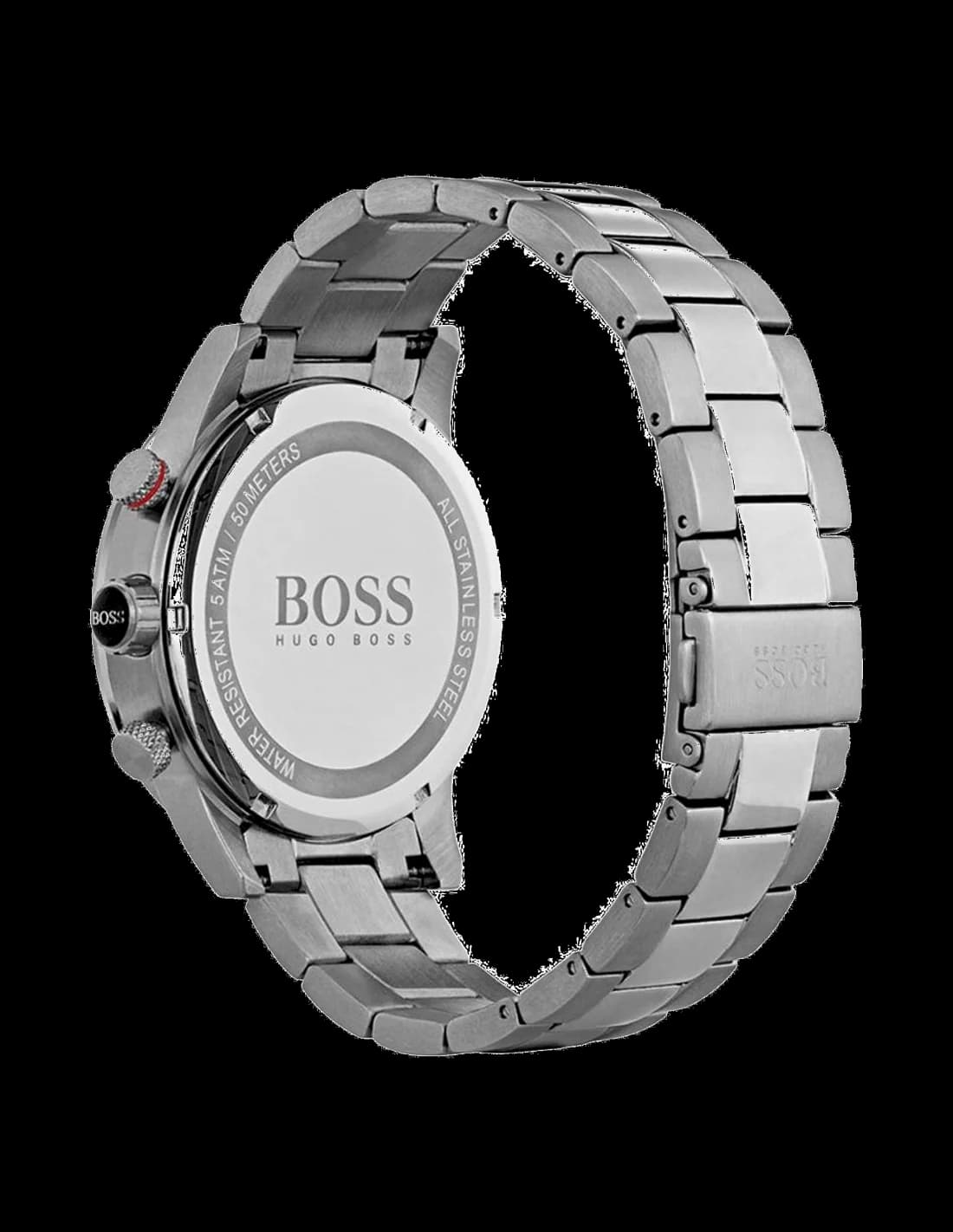 Montre Hugo Boss 1513509 homme verso boîtier argent