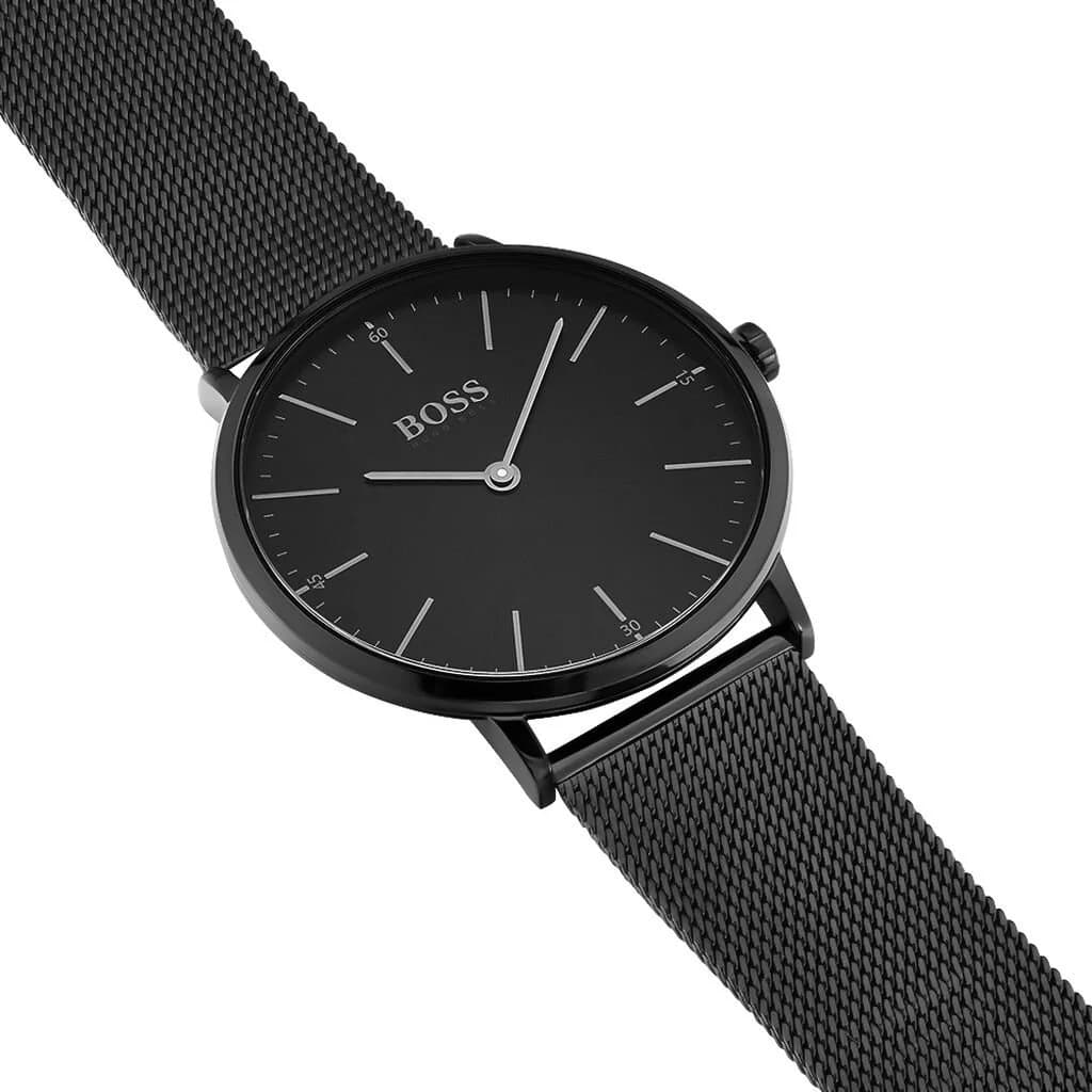 Montre Hugo Boss 1513542 homme verso boîtier noir