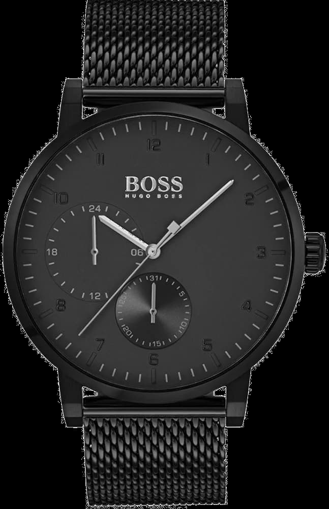 Hugo Boss 1513636 vue de côté, bracelet acier