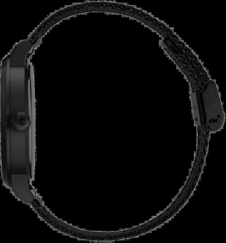 Hugo Boss 1513636 côté fond de boîtier noir
