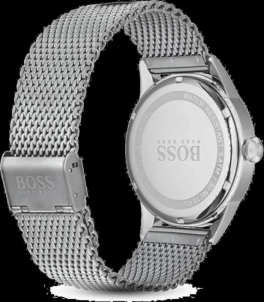 Montre Hugo Boss 1513673 homme verso boîtier argent
