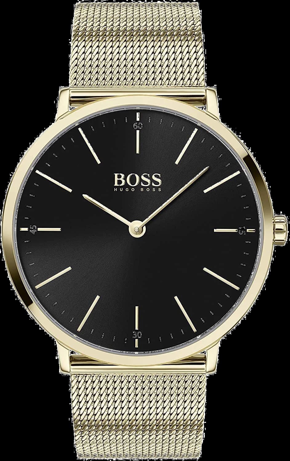 Hugo Boss 1513735 vue de côté, bracelet acier