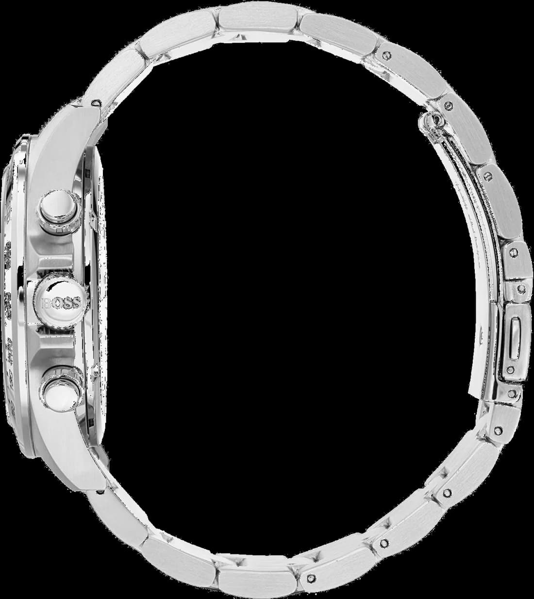Hugo Boss 1513755 côté fond de boîtier argent