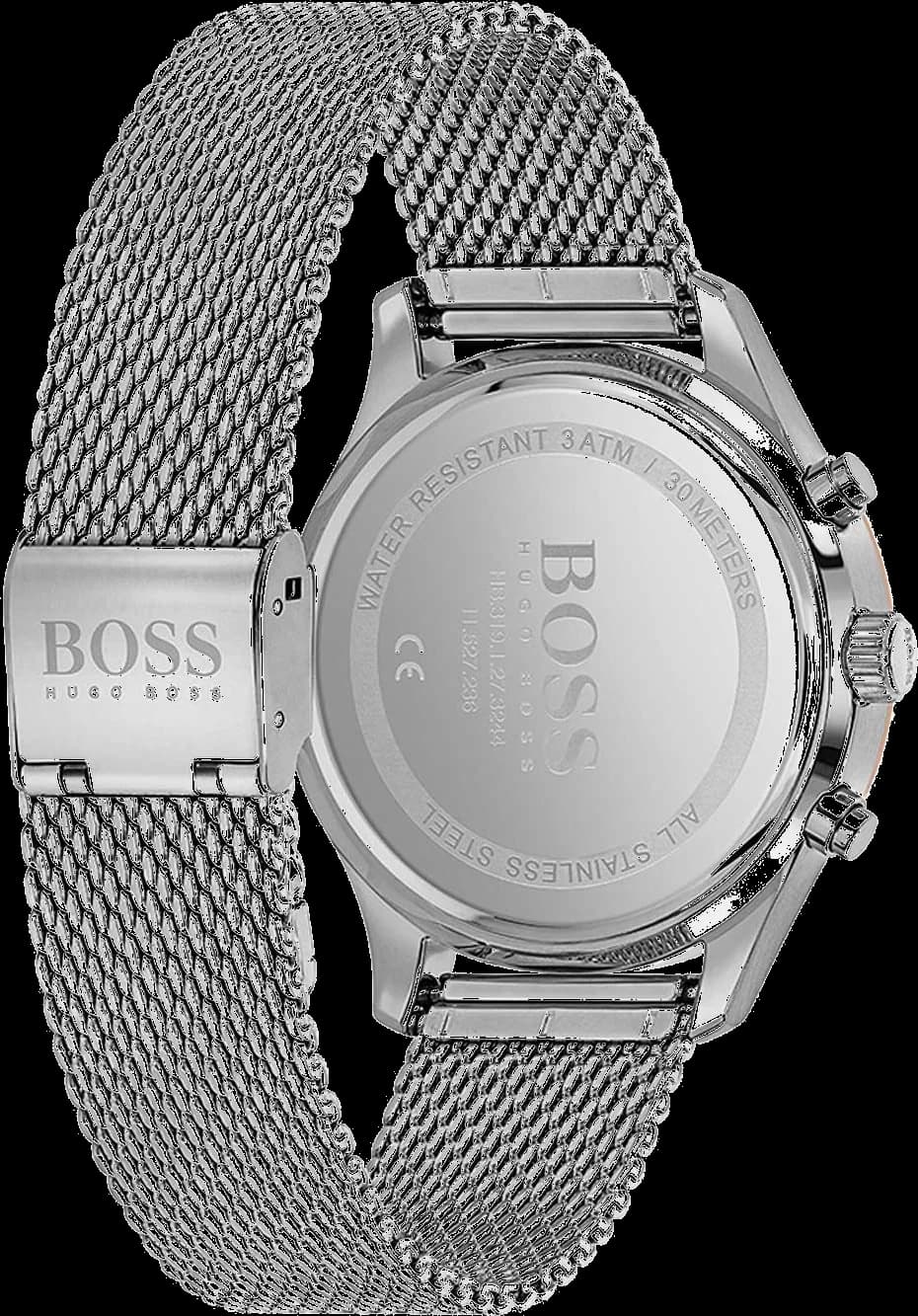 Maillons et fermoir du bracelet acier, Hugo Boss 1513805