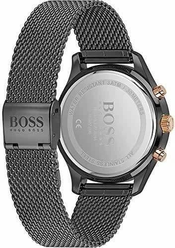Hugo Boss 1513811 côté fond de boîtier noir