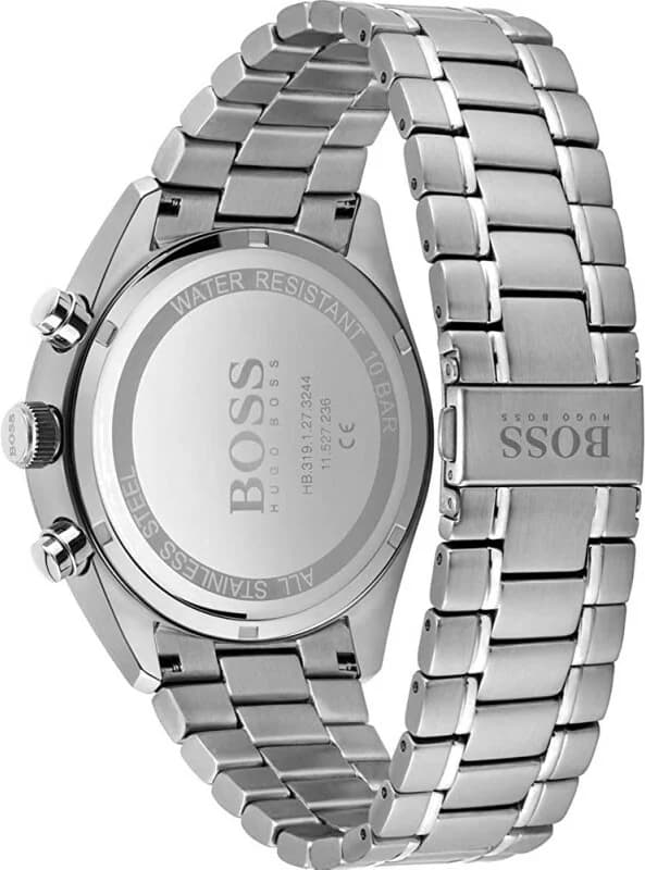 Hugo Boss 1513818 côté fond de boîtier argent