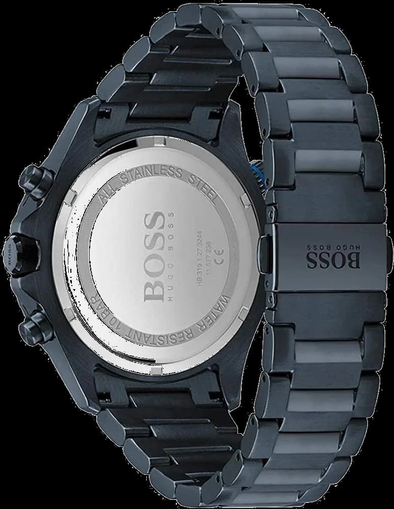 Hugo Boss 1513824 côté fond de boîtier argent