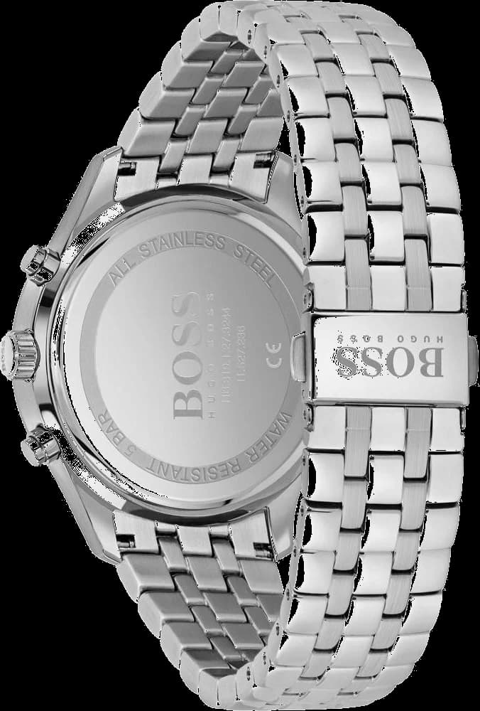 Hugo Boss 1513839 côté fond de boîtier argent