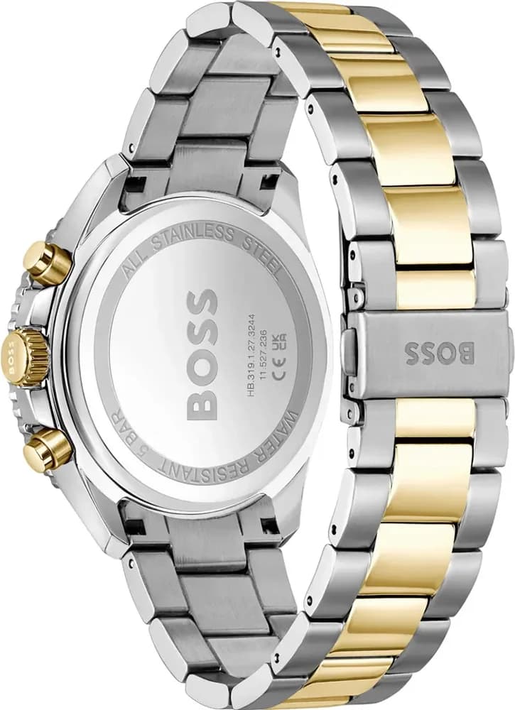 Hugo Boss 1514144 côté fond de boîtier bicolore