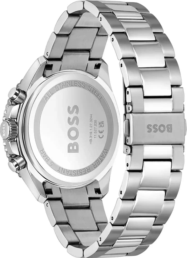 Hugo Boss 1514162 côté fond de boîtier bicolore