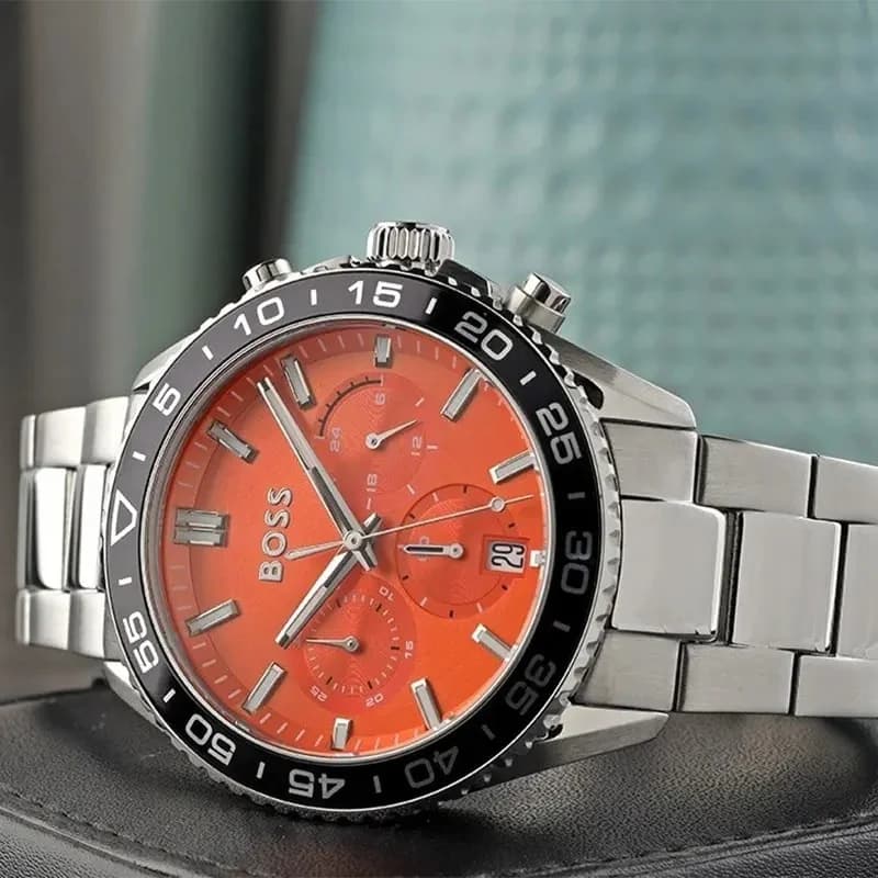 Maillons et fermoir du bracelet acier, Hugo Boss 1514162