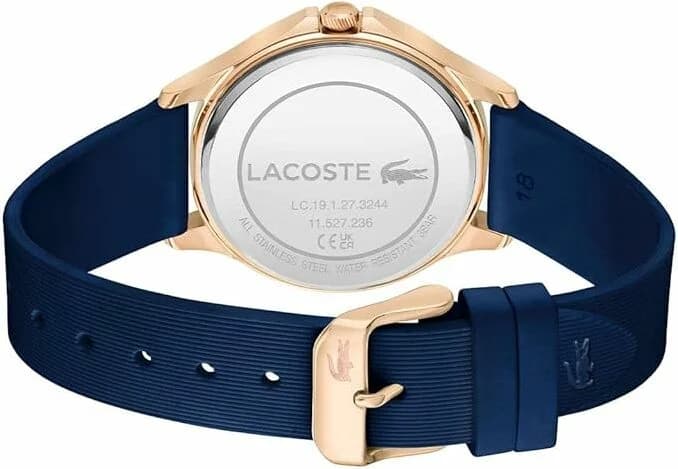 Montre Lacoste 2001236 femme détail cadran bleu