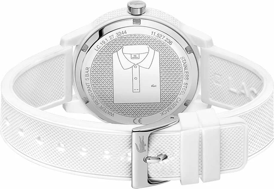 Maillons et fermoir du bracelet silicone, Lacoste 2011130